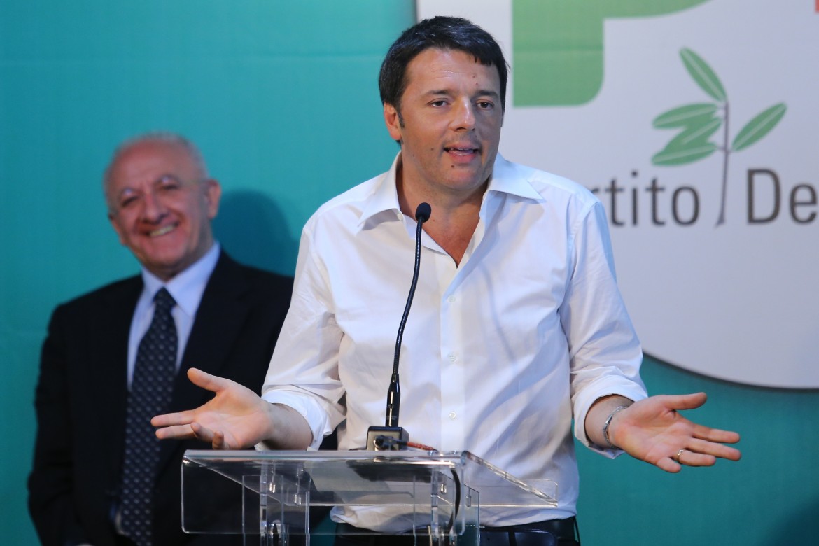 Renzi con De Luca: «A testa alta»