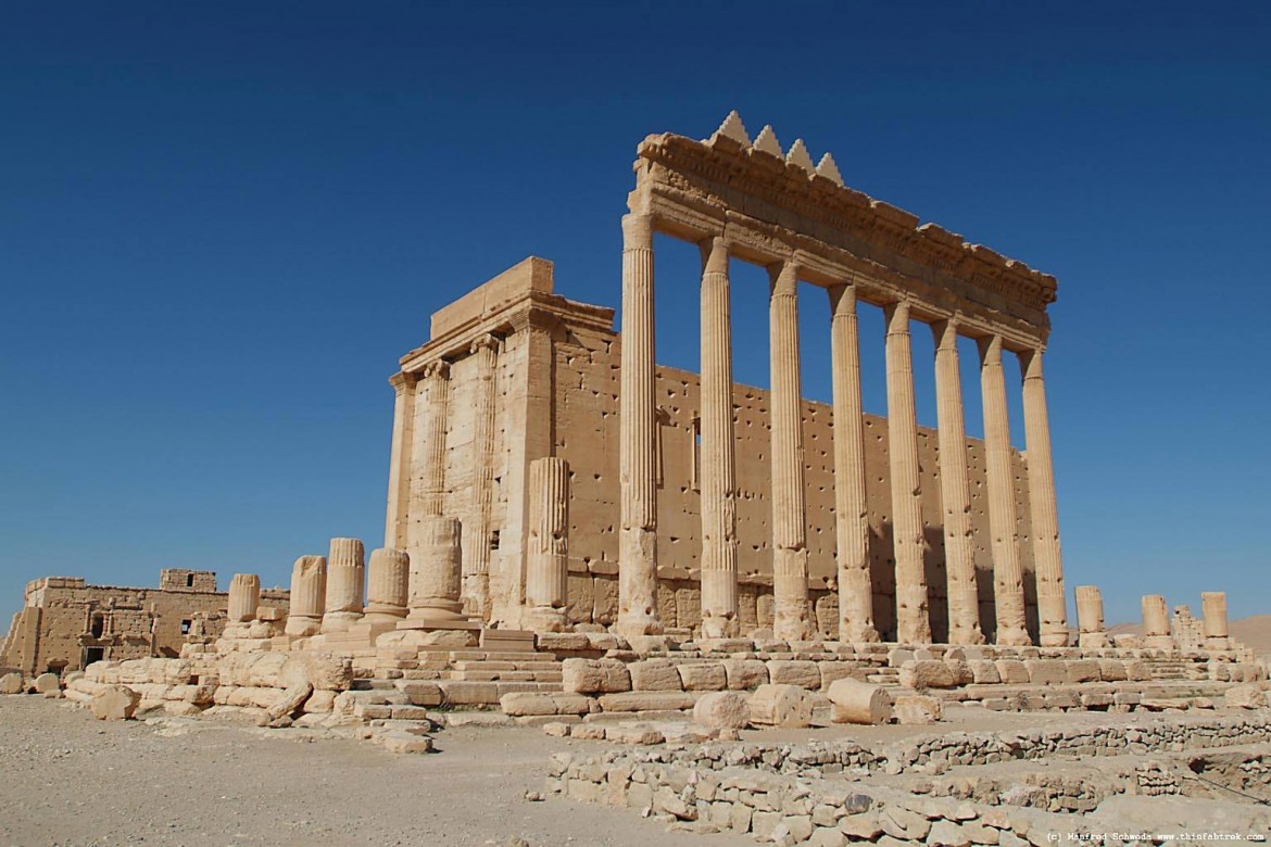 Raso al suolo il santuario di Bêl