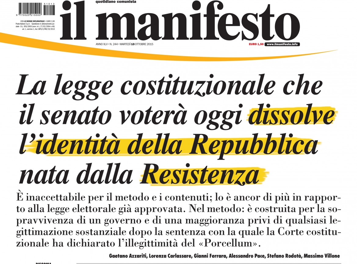 Le adesioni all’articolo dei costituzionalisti