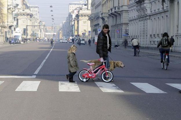 Milano, senza auto fino all’ultimo respiro