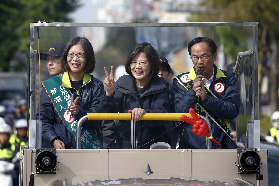 La prima presidente donna di Taiwan