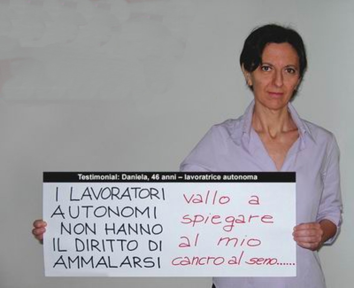 La protesta di Daniela Fregosi: «Noi freelance non siamo malati di serie B»