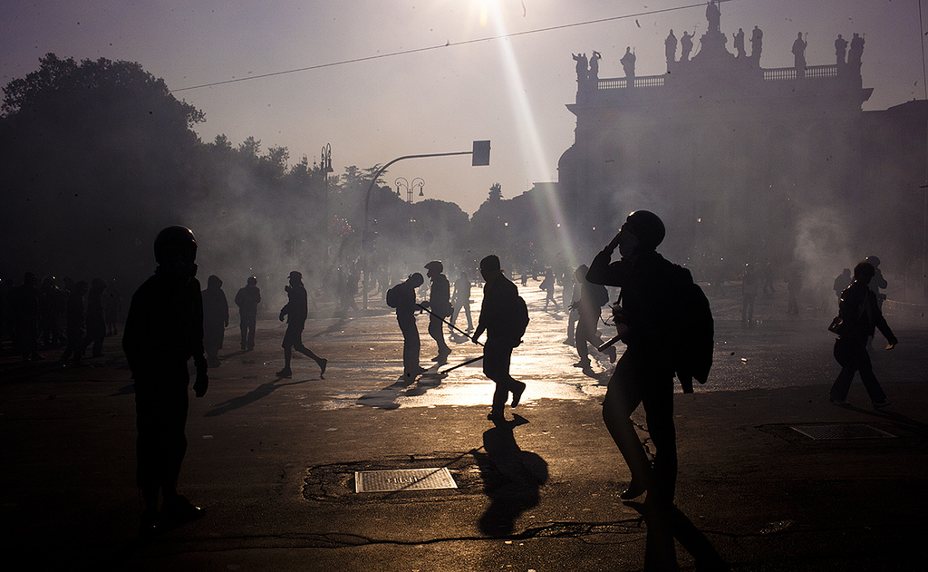 15.11.2011, filosofia giudiziaria e violenza di piazza