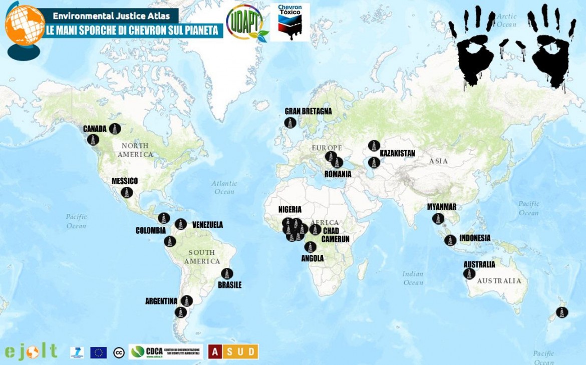 Día Anti Chevron, le comunità locali esigono giustizia