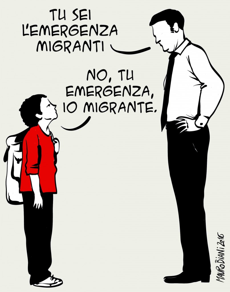 Parole come proiettili nel discorso sull’immigrazione