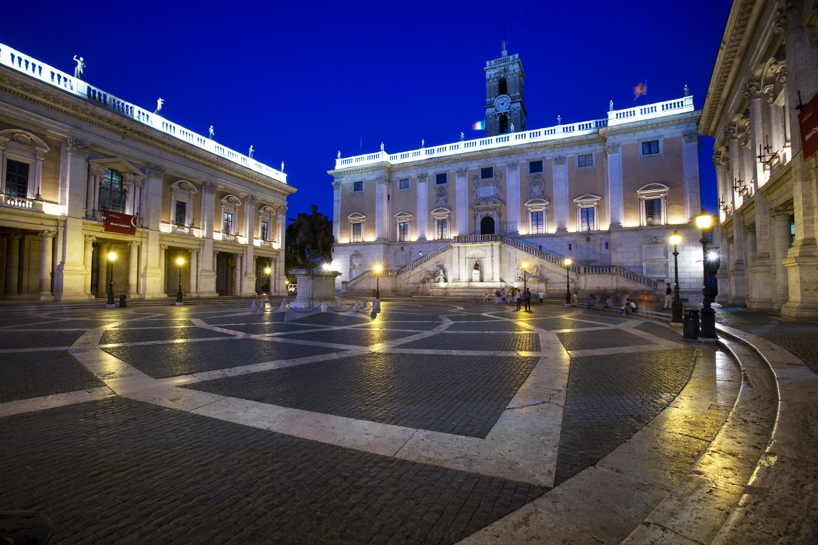 Mozione per il No, bagarre Campidoglio