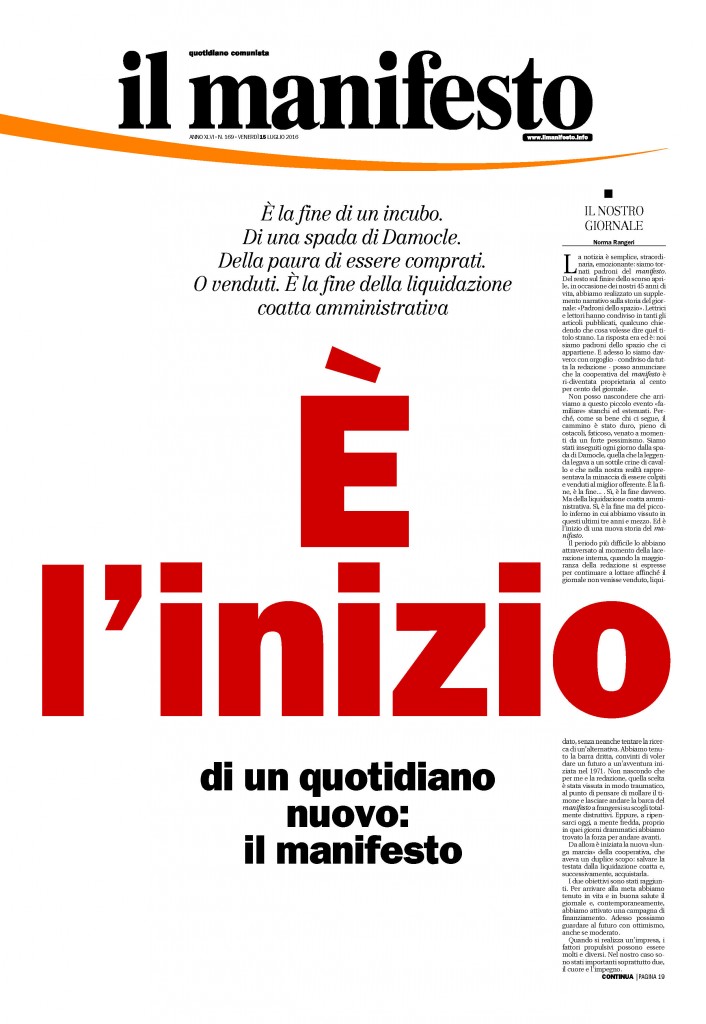 IL NOSTRO GIORNALE