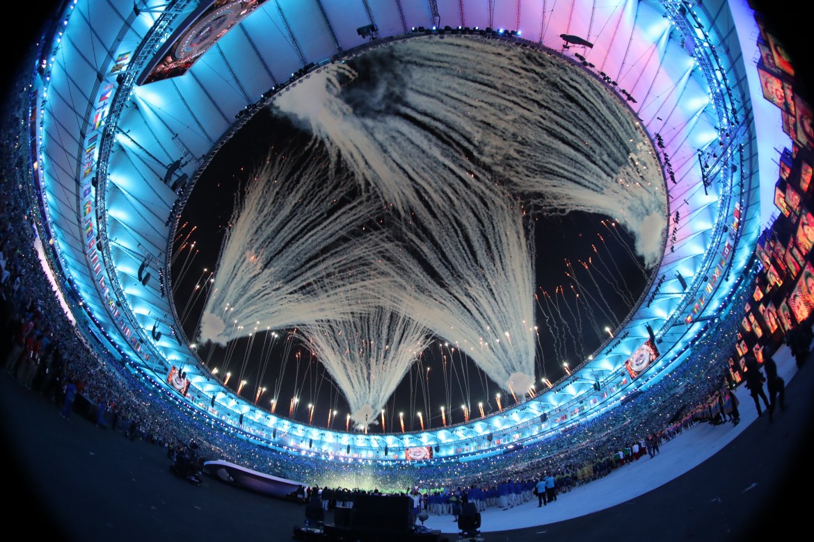 Che ambiente al Maracanã