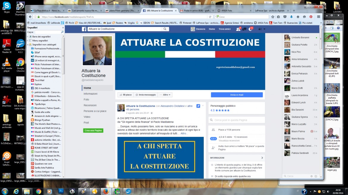 Spiega il “No”, e facebook lo congela