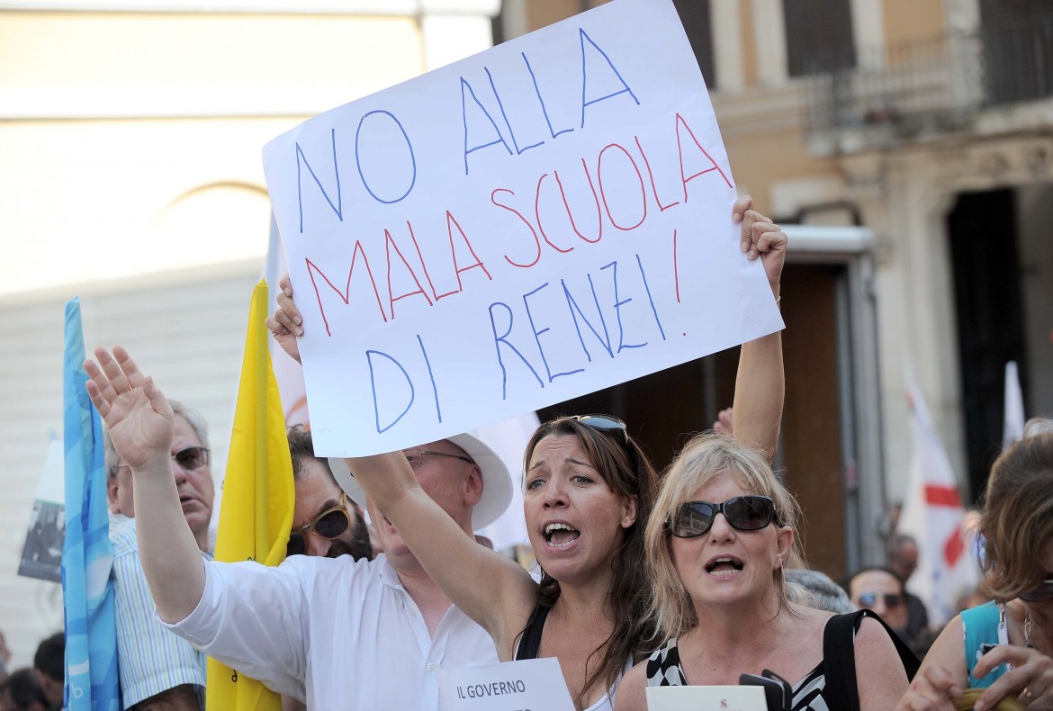 «Buona» scuola? Per i docenti no