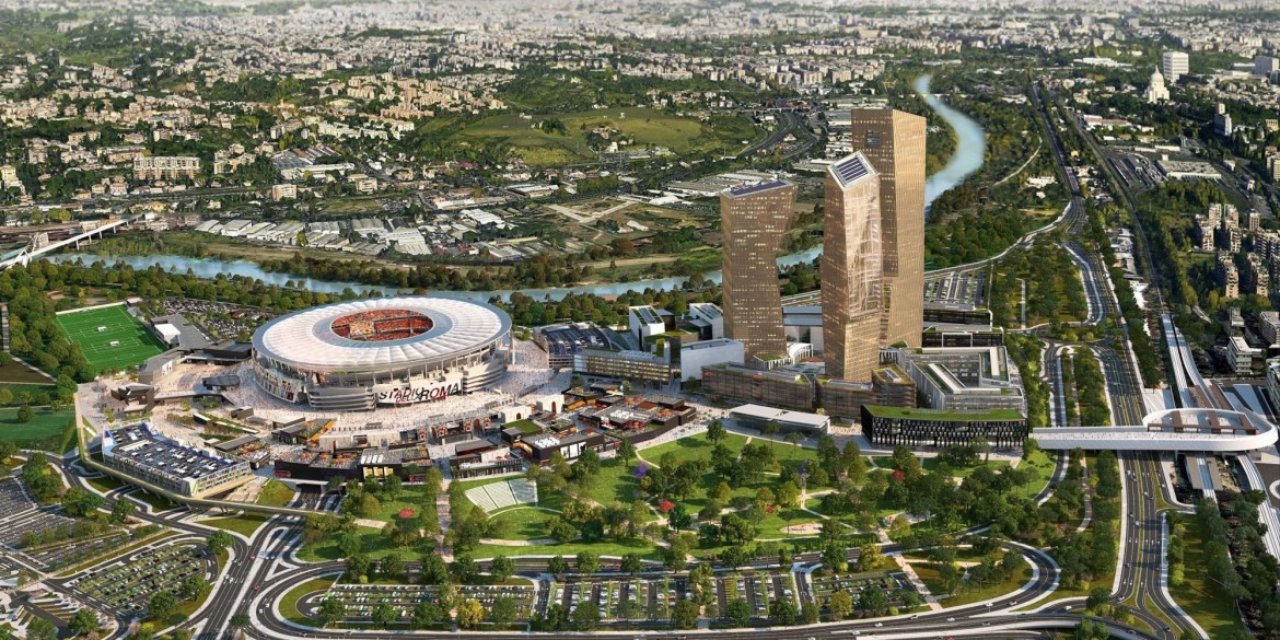 Stadio della Roma, per il Comune il «progetto non è idoneo»