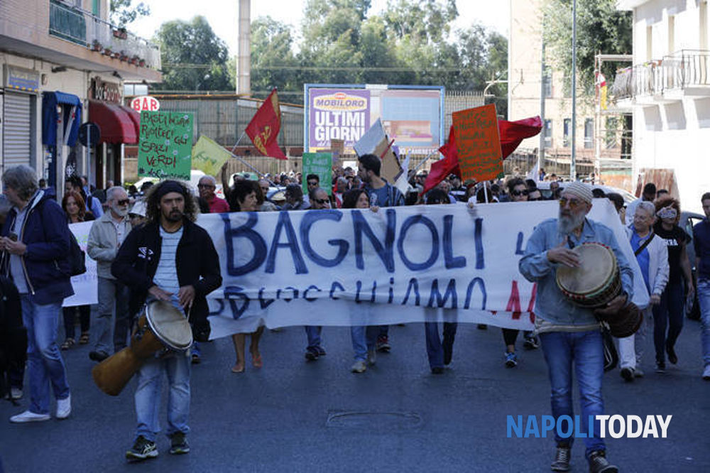 «Bagnoli libera» sbarca a Roma