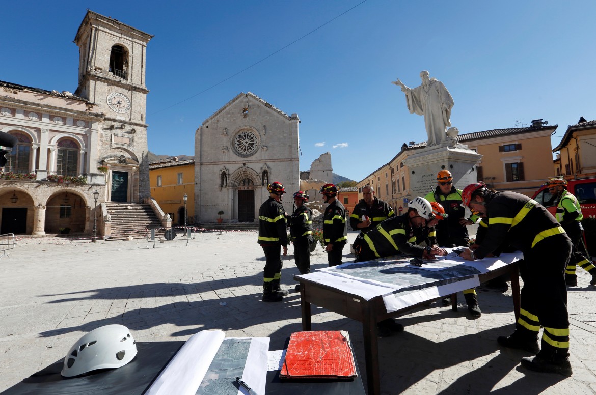 #IloveNorcia tra tende e acquisti solidali