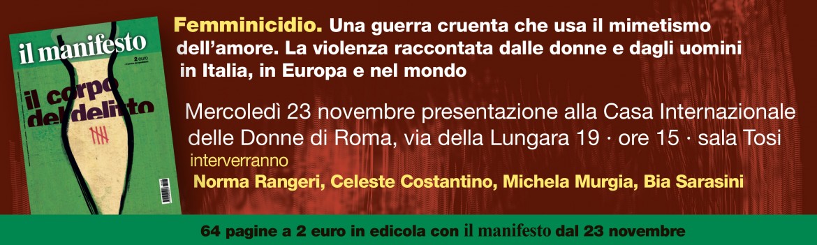 «Il corpo del delitto» dal 23 novembre in edicola