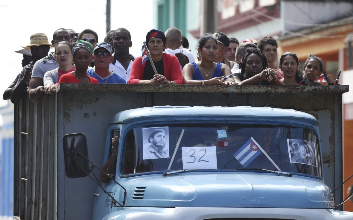 La Caravana de la libertad, tra omaggi laici e santeria