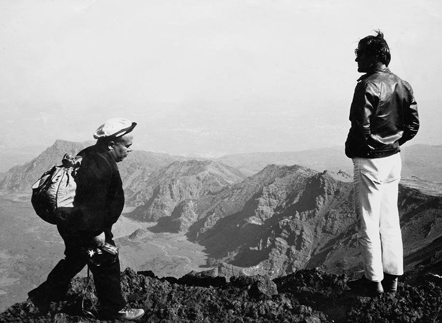 Pasolini risale sull’Etna