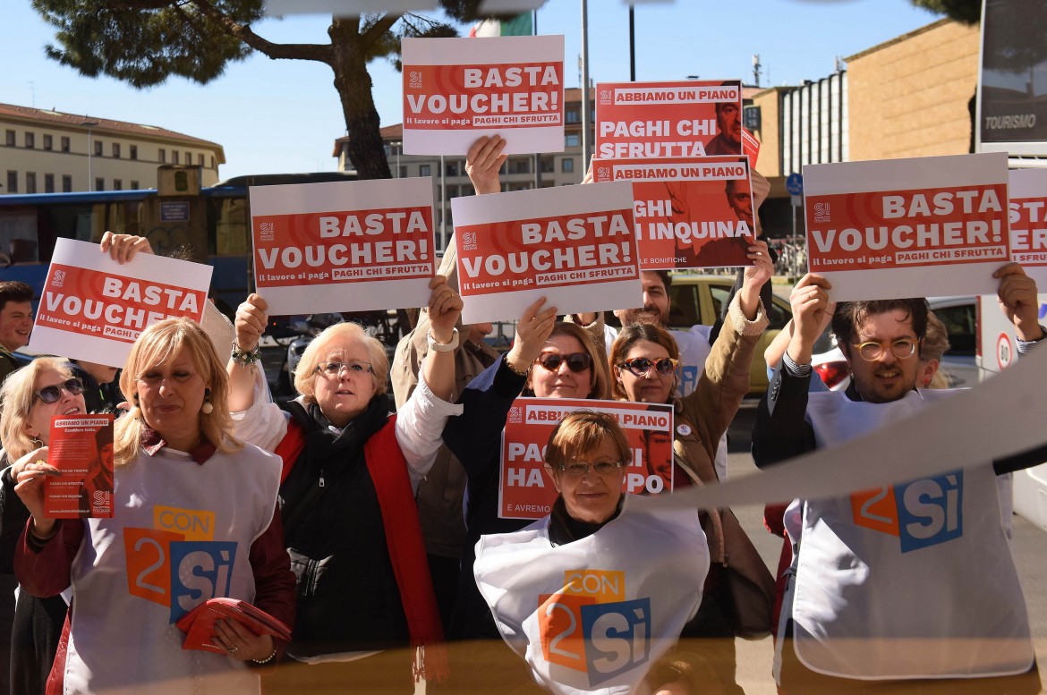 Cgil verso la protesta del 17 giugno a Roma: «No alla truffa sui nuovi voucher»