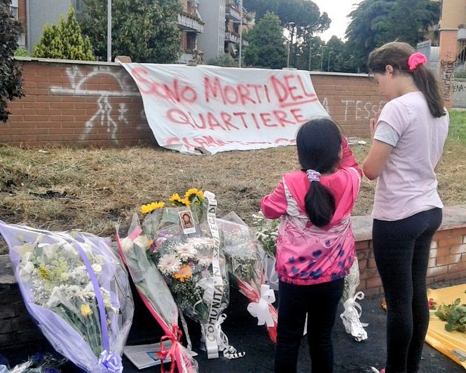 Centocelle antirazzista oggi in piazza in solidarietà con i rom