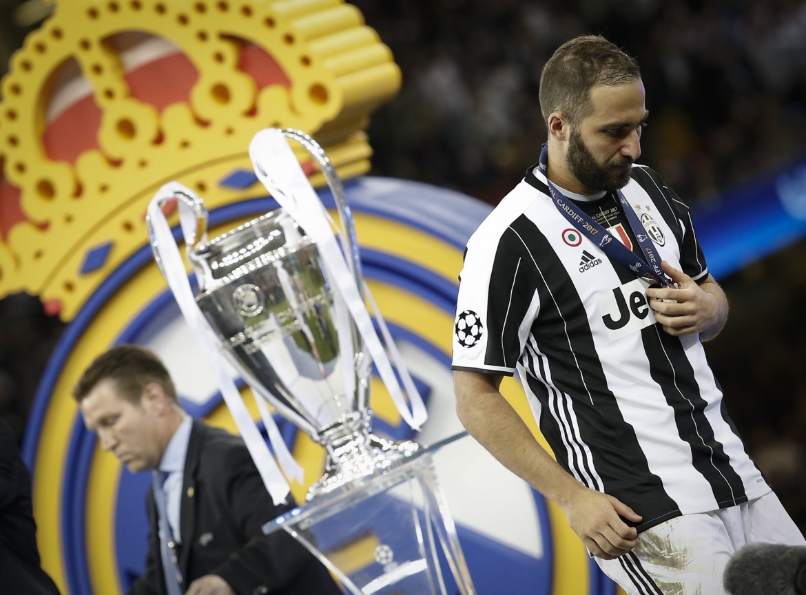 higuain finale champions cardiff foto lapresse