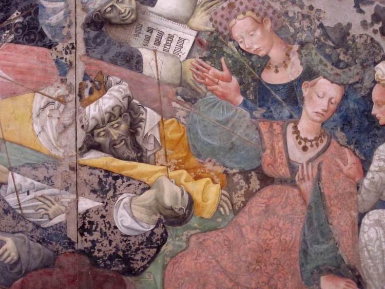 L’affresco che racconta il male di vivere