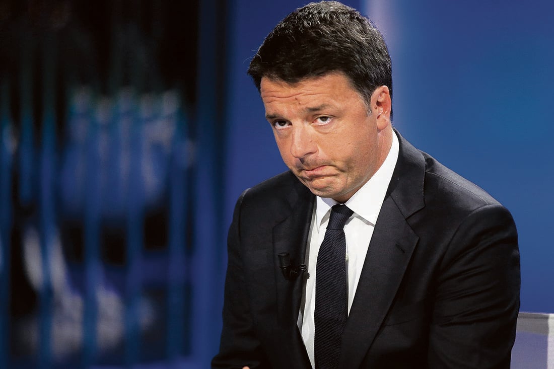 Foto Vincenzo Livieri - LaPresse 14-06-2017 - Roma Matteo Renzi ospite di Otto e mezzo Vincenzo Livieri - LaPresse 14-06-2017- Roma News Matteo Renzi guest at the tv show Otto e mezzo