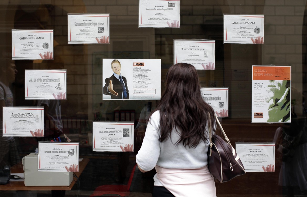 Aumenta l’occupazione, ma sono contratti a termine