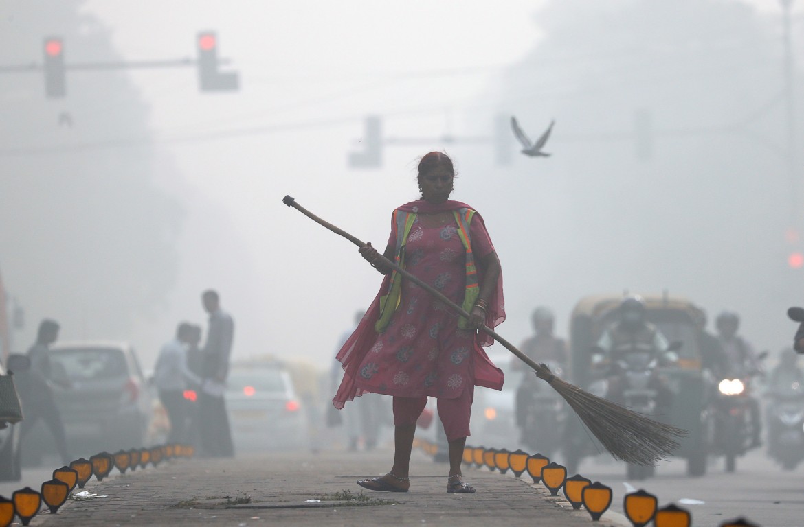 La cappa tossica che avvolge New Delhi