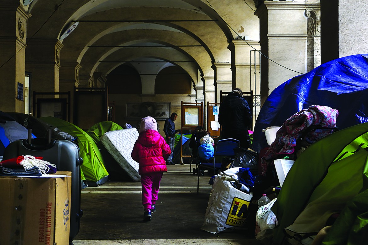 Cento giorni a Roma senza un tetto