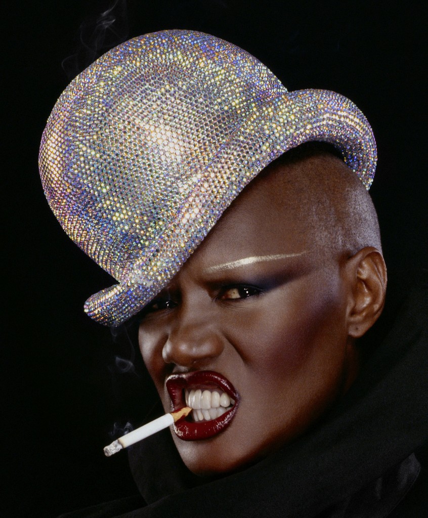 Grace Jones senza trucco