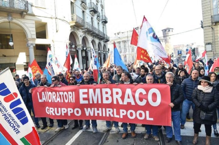 Dichiarata fallita la newco subentrata alla Whirlpool a Riva di Chieri