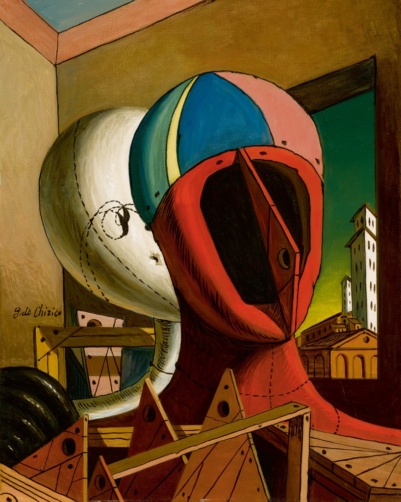 De Chirico, otto tele di alta epoca