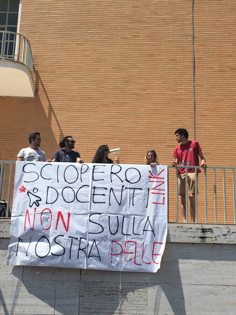 Sciopero docenti all’università, è polemica con gli studenti