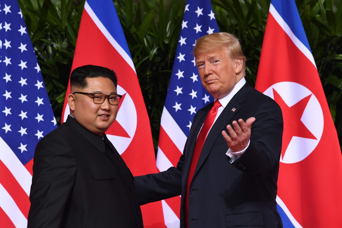 foto trump-kim-afp-lapresse