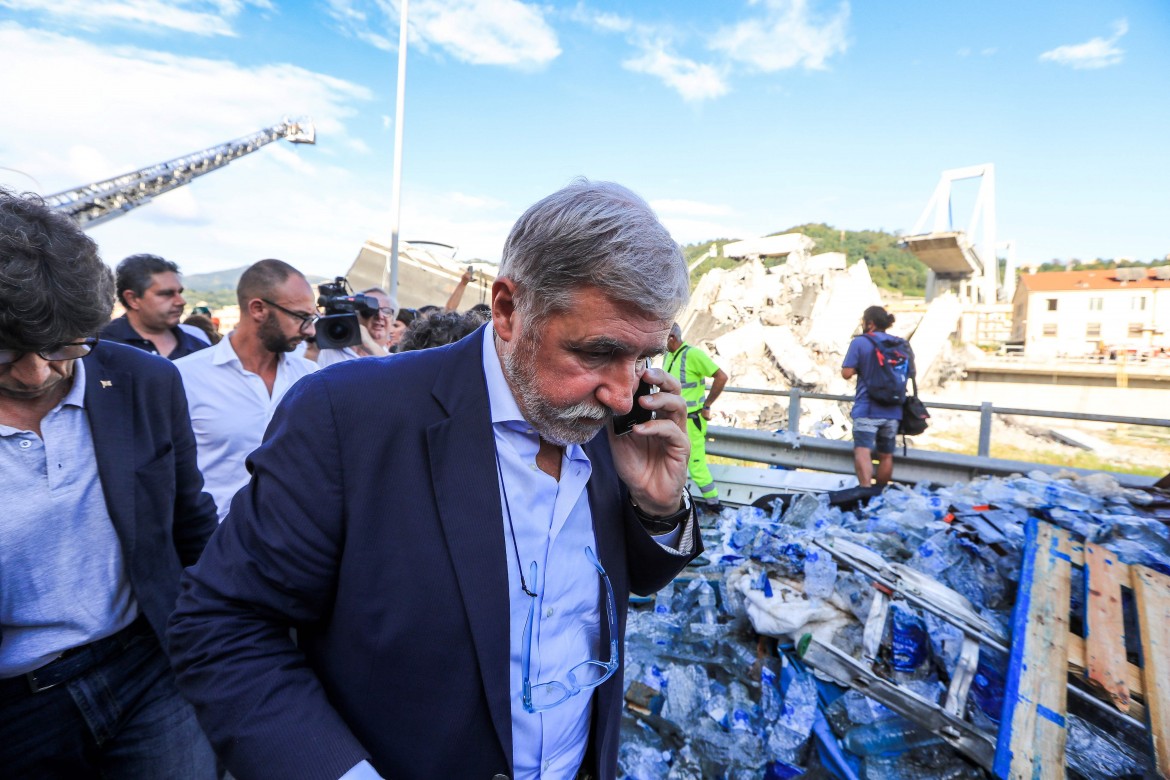 Genova, il commissario Bucci già si allinea: fuori Autostrade