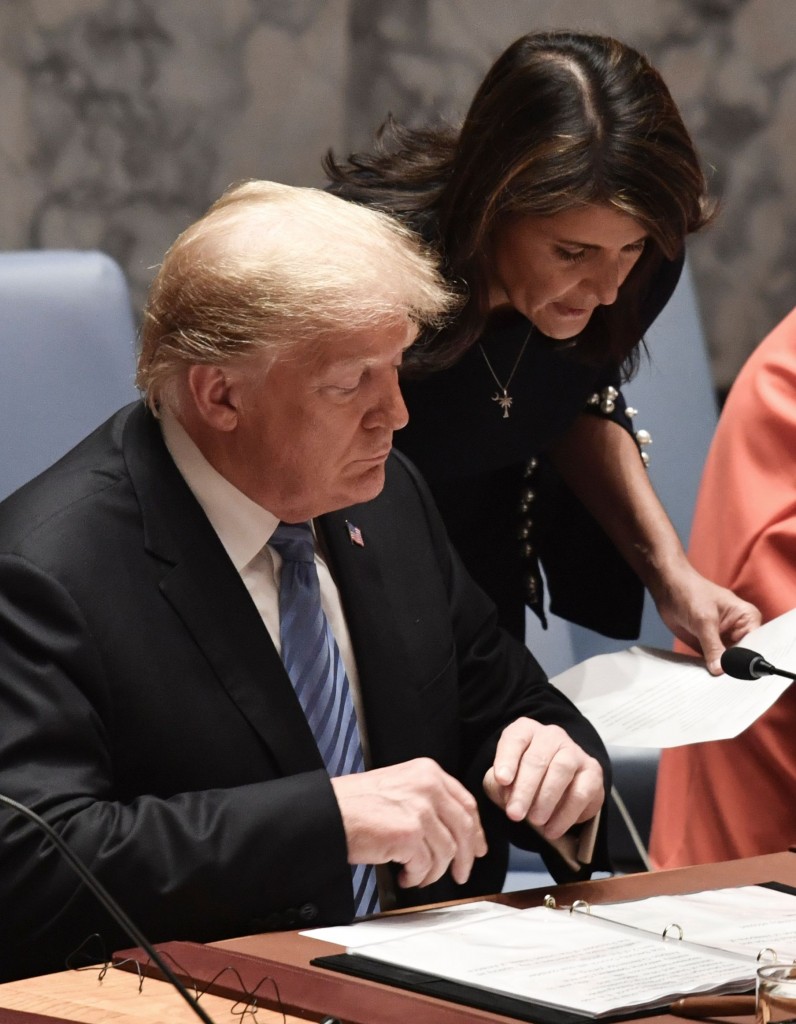 Haley a sorpresa: il braccio armato all’Onu molla Trump