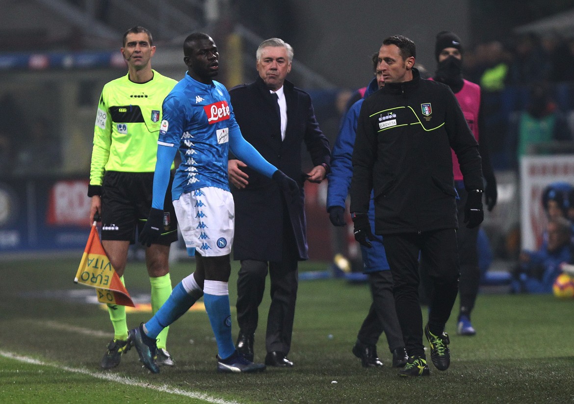 Koulibaly l’antirazzista. Ma è squalificato per due turni