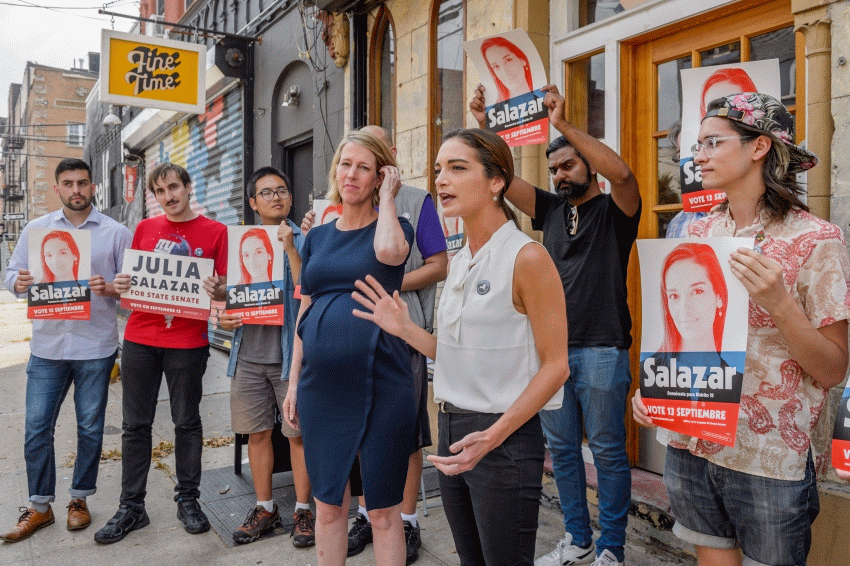 Julia Salazar, strategia degli esclusi