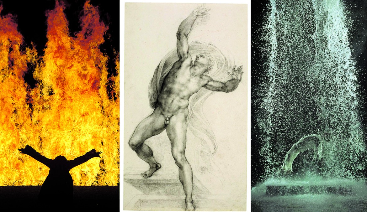 Bill Viola e Michelangelo, duo improbabile