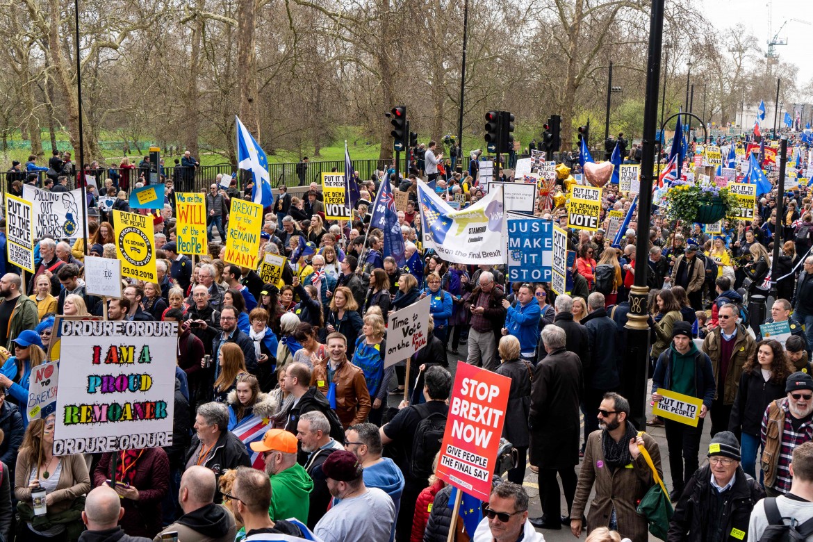 Londra, un milione di «No alla Brexit»