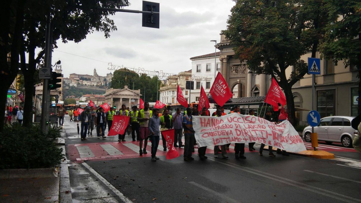 I facchini in lotta contro il padrone