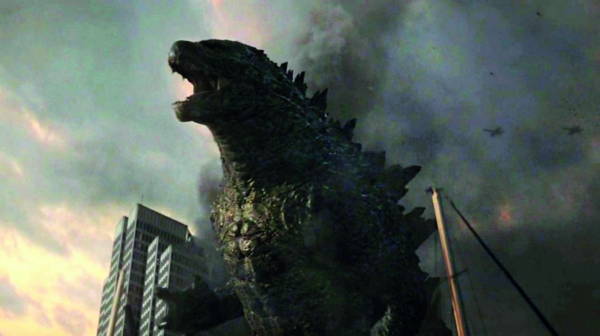 Il paesaggio «vintage» del nuovo Godzilla