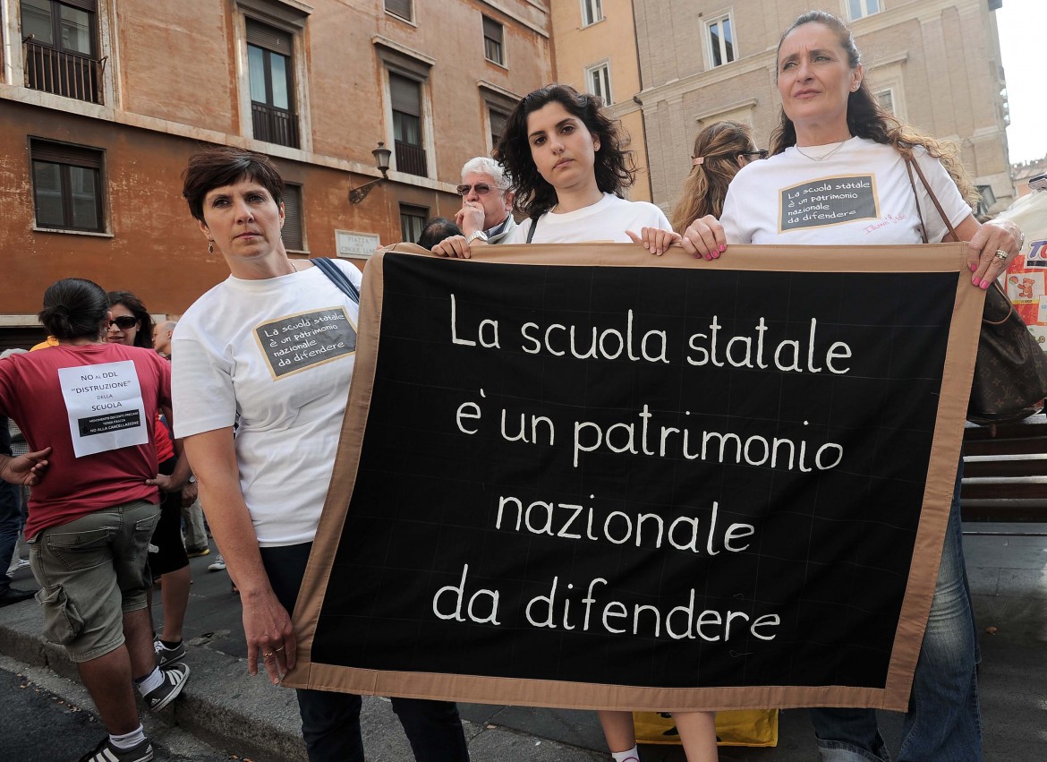 Docenti «in gabbia» nella scuola leghista