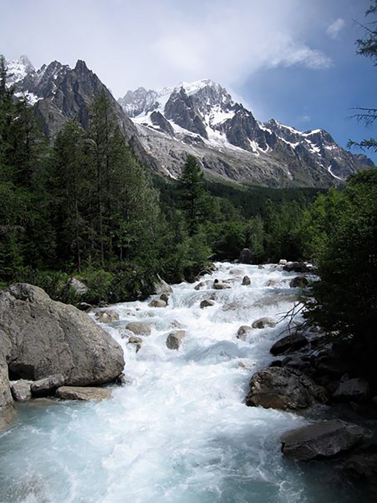 Monte Bianco, foto Ap