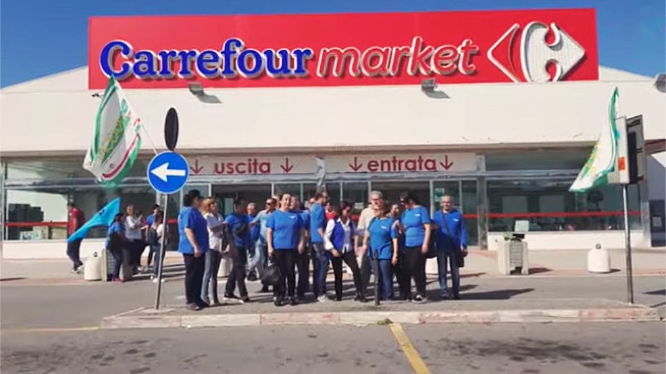 Carrefour, procedura di licenziamento per 769