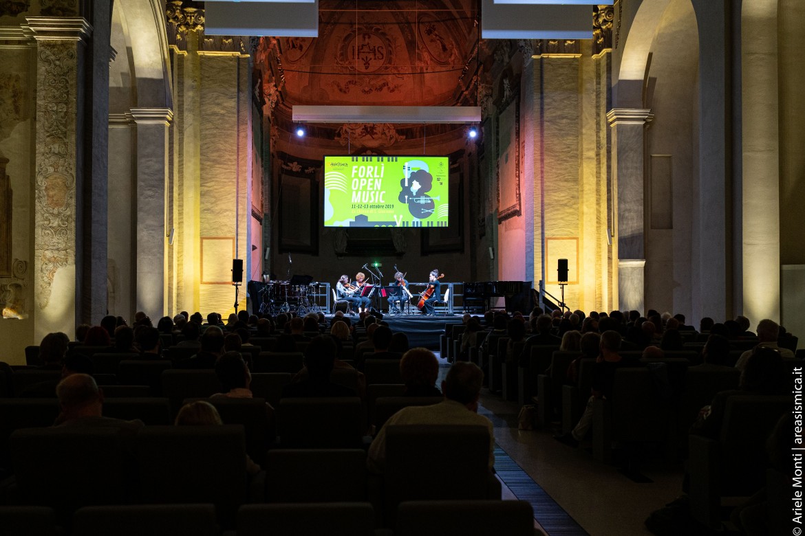 I fantastici labirinti delle musiche libere sul palco di Forlì Open