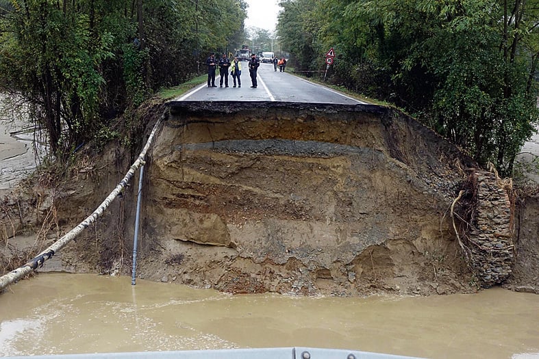 Piemonte e Liguria, è emergenza climatica