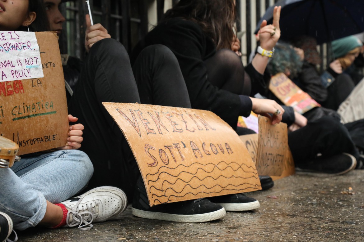 Fridays for future per Venezia a New York - foto Stella Levantesi