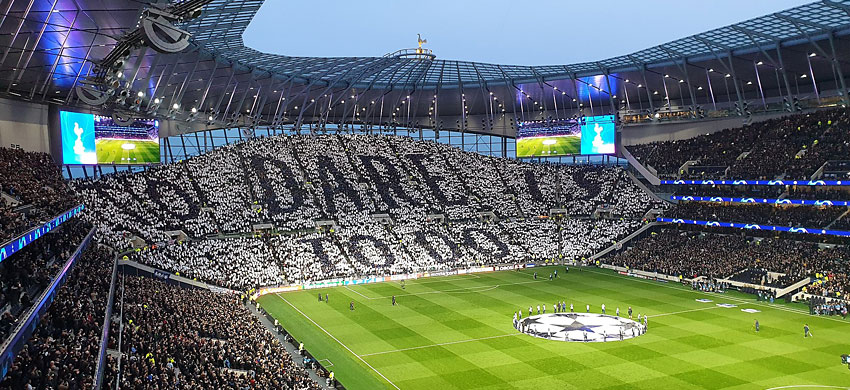 Tutti fuori da casa Tottenham