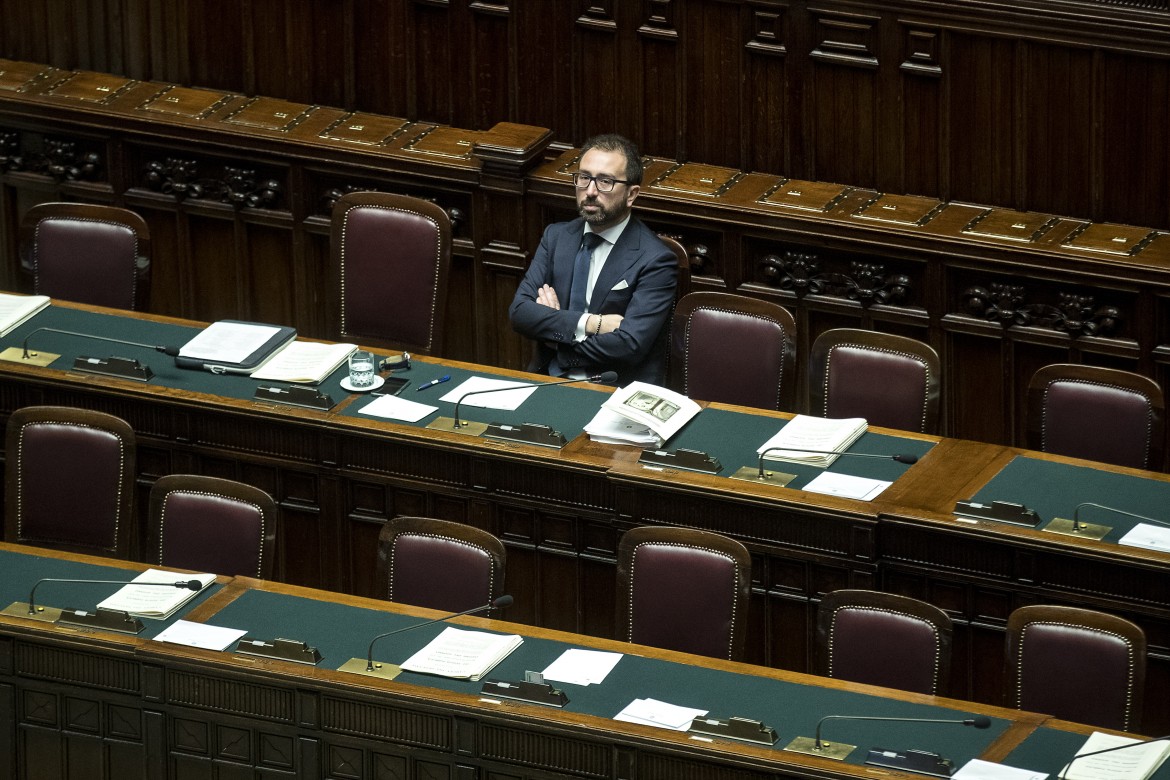 Il ministro della Giustizia Bonafede, foto LaPresse