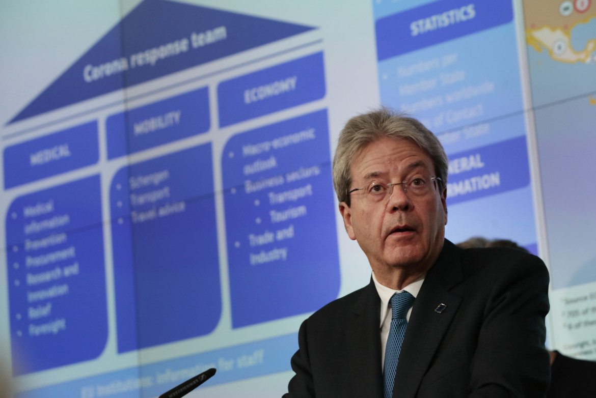 Gentiloni: impossibile l’anticipo dei fondi Ue. E il Mes è «fondamentale»